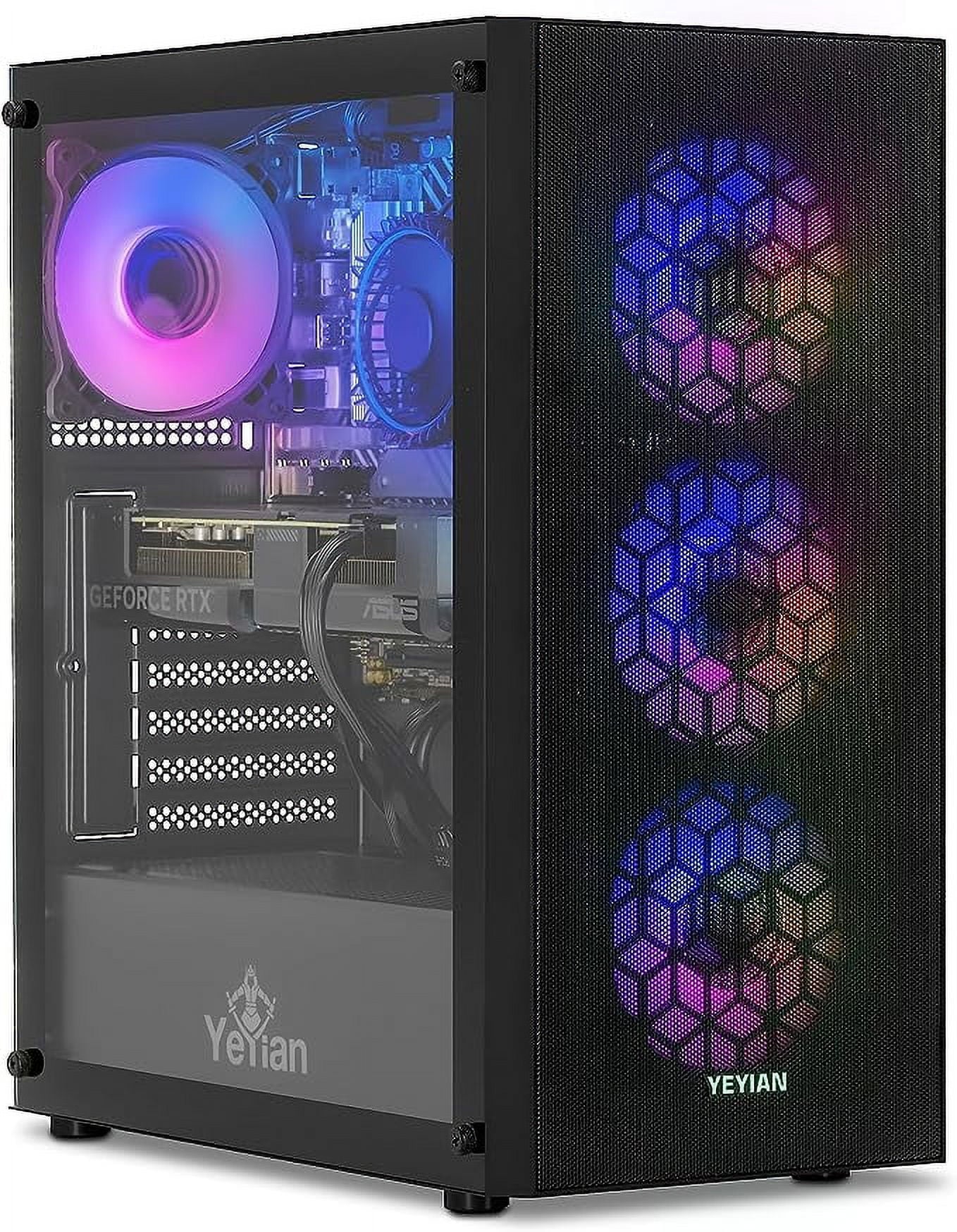 Yumi Gaming Desktop, AMD Ryzen 5 5600X, B550 Wi-Fi CEC (ASUS), Geforce RTX 4060 8GB (ASUS), 16GB DDR4 3200 Mhz, 1TB Nvme Gen 3, Windows 11 Home, YPA-YU560XB-4601U