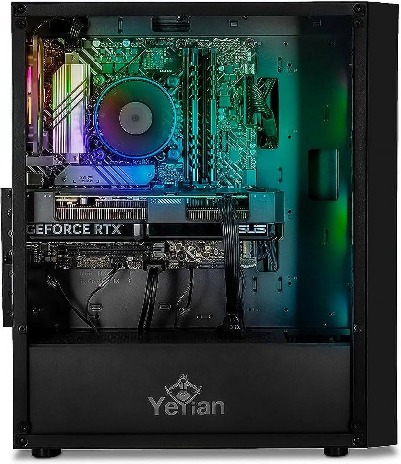 Yumi Gaming Desktop, AMD Ryzen 5 5600X, B550 Wi-Fi CEC (ASUS), Geforce RTX 4060 8GB (ASUS), 16GB DDR4 3200 Mhz, 1TB Nvme Gen 3, Windows 11 Home, YPA-YU560XB-4601U